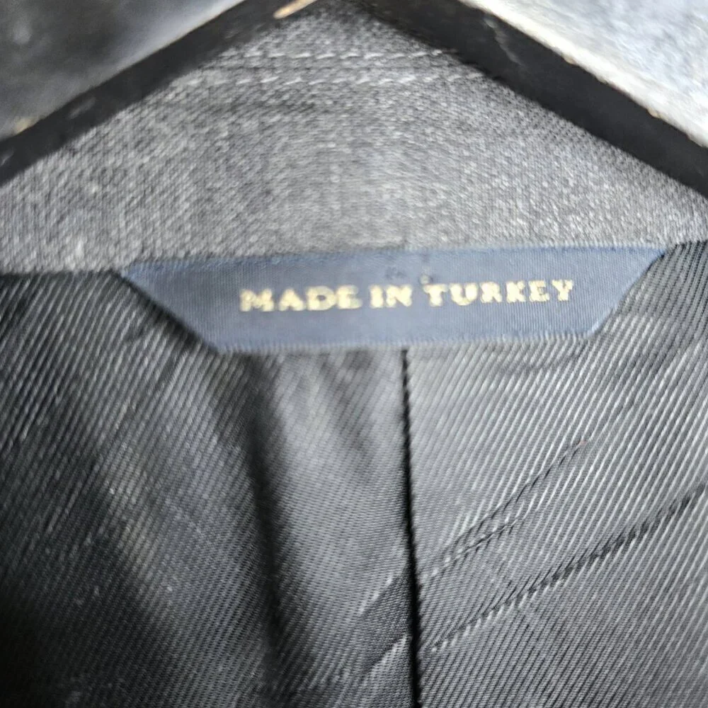 Banana Republic Modern Fit Suit Wool Jacket in Gray 38S